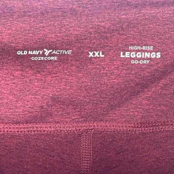 Old Navy Women High Waisted Cozecore Heathered Performance Stirrup Leggings XXL - Picture 8 of 10